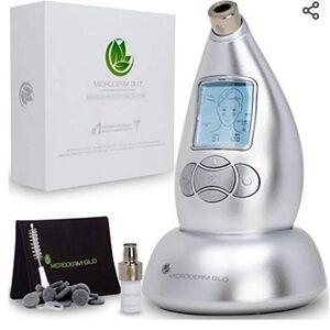 Microderm Glo Silver Microdermabrasion Device